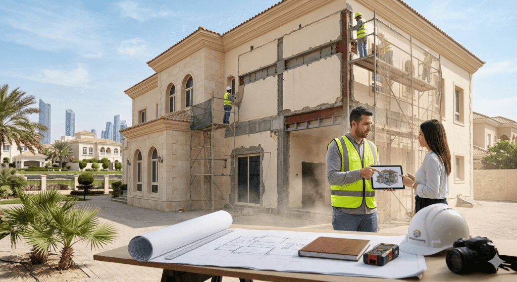 CBC for Villa Renovation in Abu Dhabi
